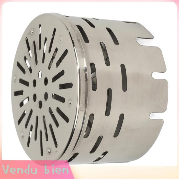 Garosa Couverture de poêle de chauffage de camping Couvercle de poêle de Camping en acier inoxydable, couverture sport materiel