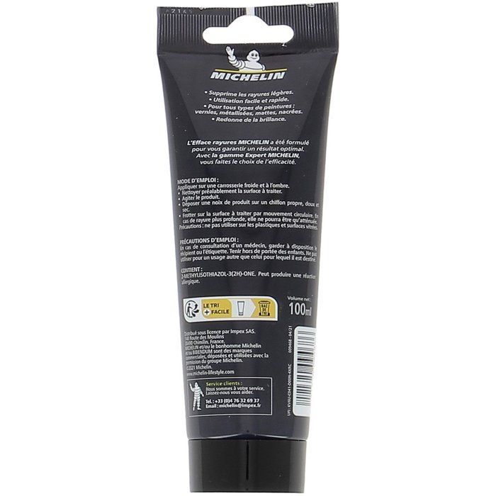MICHELIN Expert Scratch Remover - Negro - 100 ml