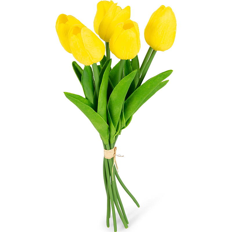 Hjem Tulipan 7 stk. 30 cm gul
