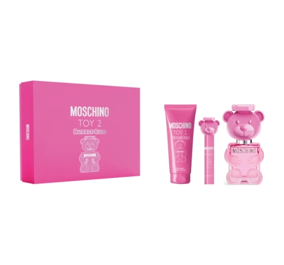 Moschino Toy 2 Bubble Gum woda toaletowa spray 100 ml   10 ml   balsam do ciała 100 ml