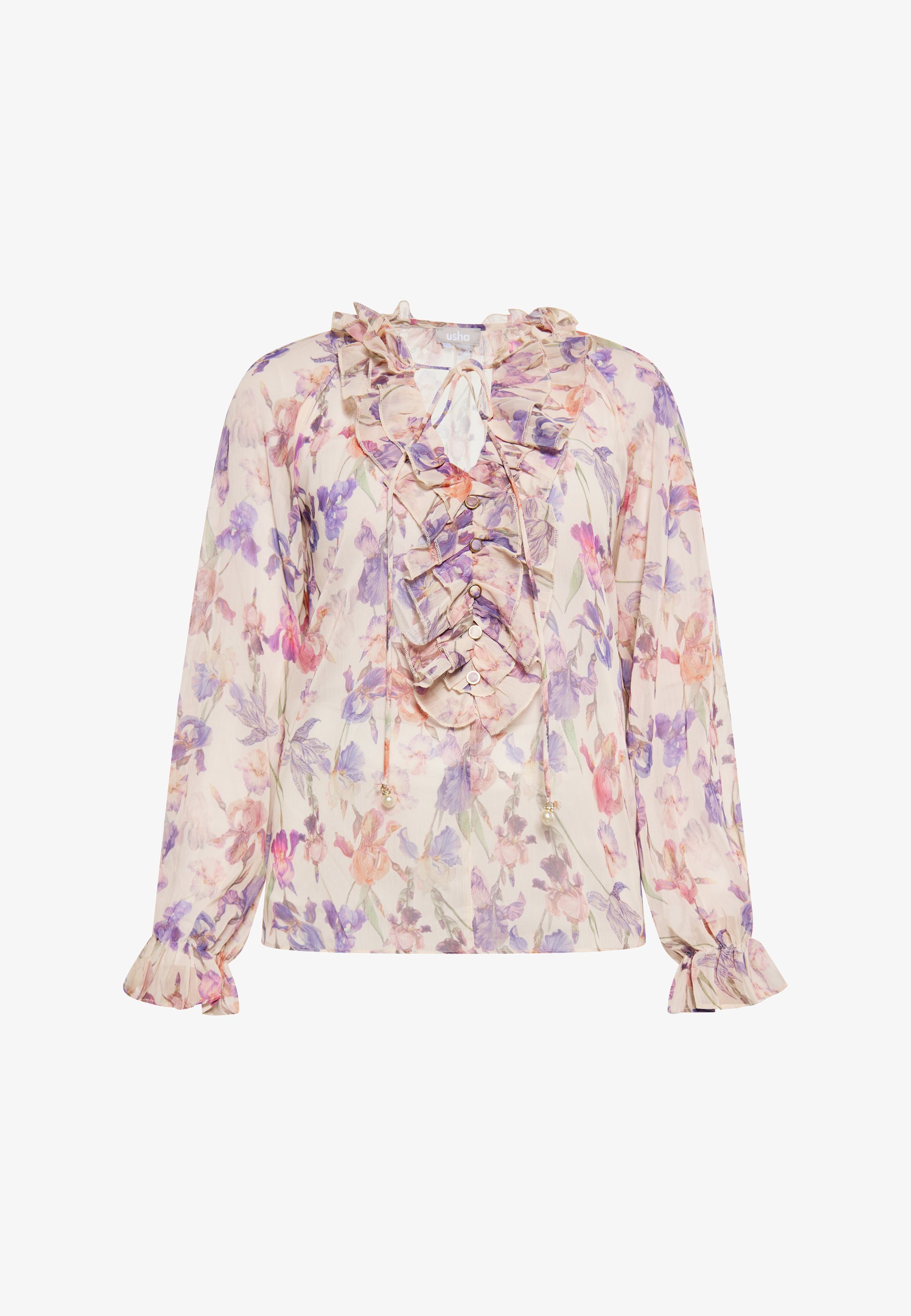 Usha palaidinė - kreminė margaspalvė