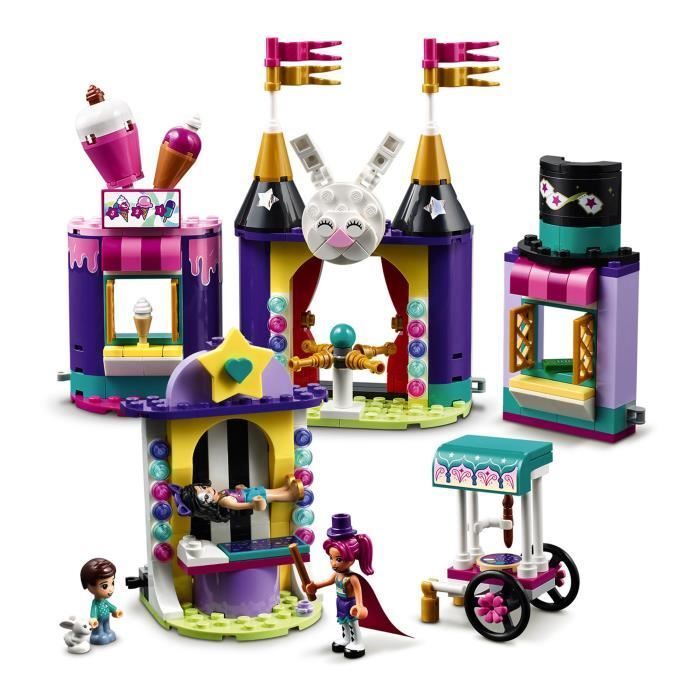 LEGO® 41687 Vrienden Magische Kermisstalletjes, Pretpark, Minipoppetjes, Cadeau voor kinderen vanaf 6 jaar