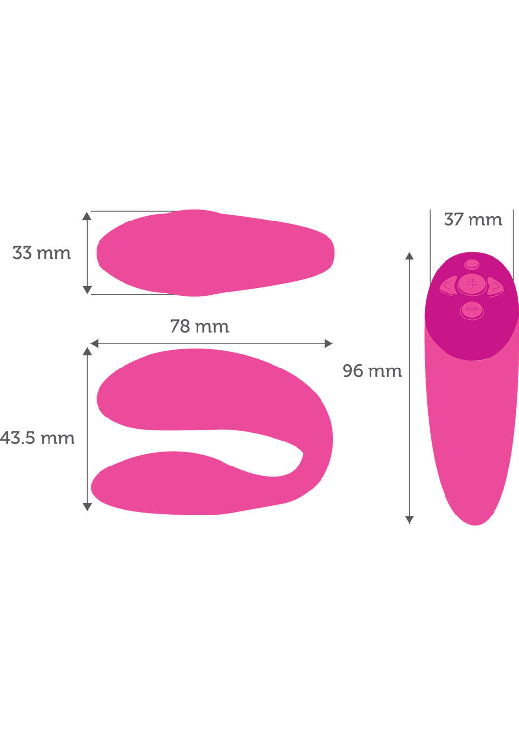 We-Vibe Chorus Cosmic Pink