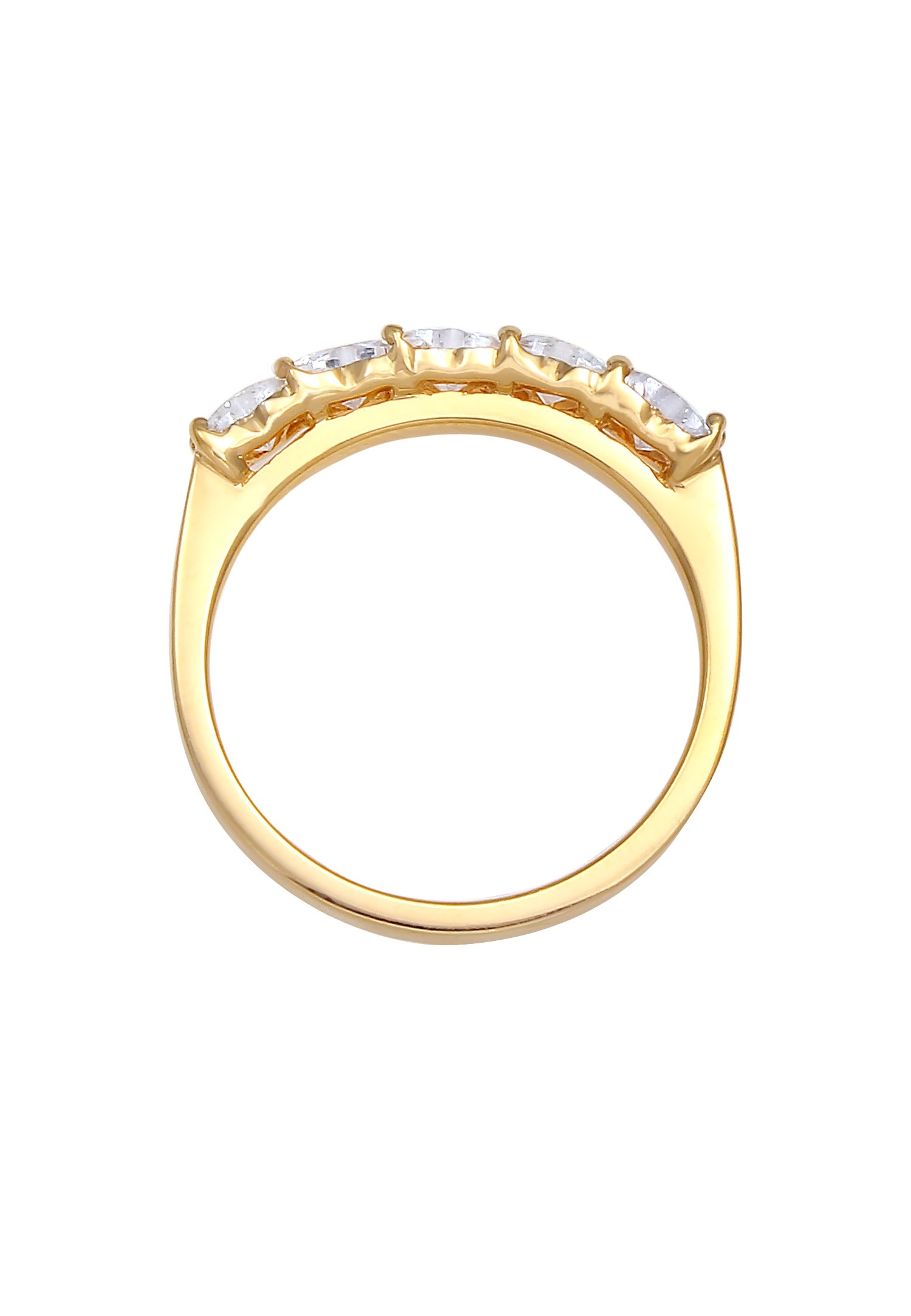 Elli Les fiançailles de coeur des femmes sont élégantes avec des cristaux de zircone en argent sterling 925