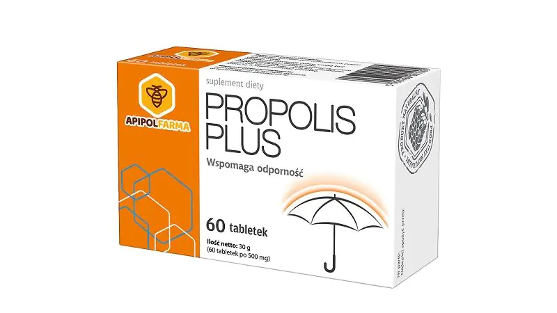 Propolis Plus Suplement diety na odporność, 60 tabl
