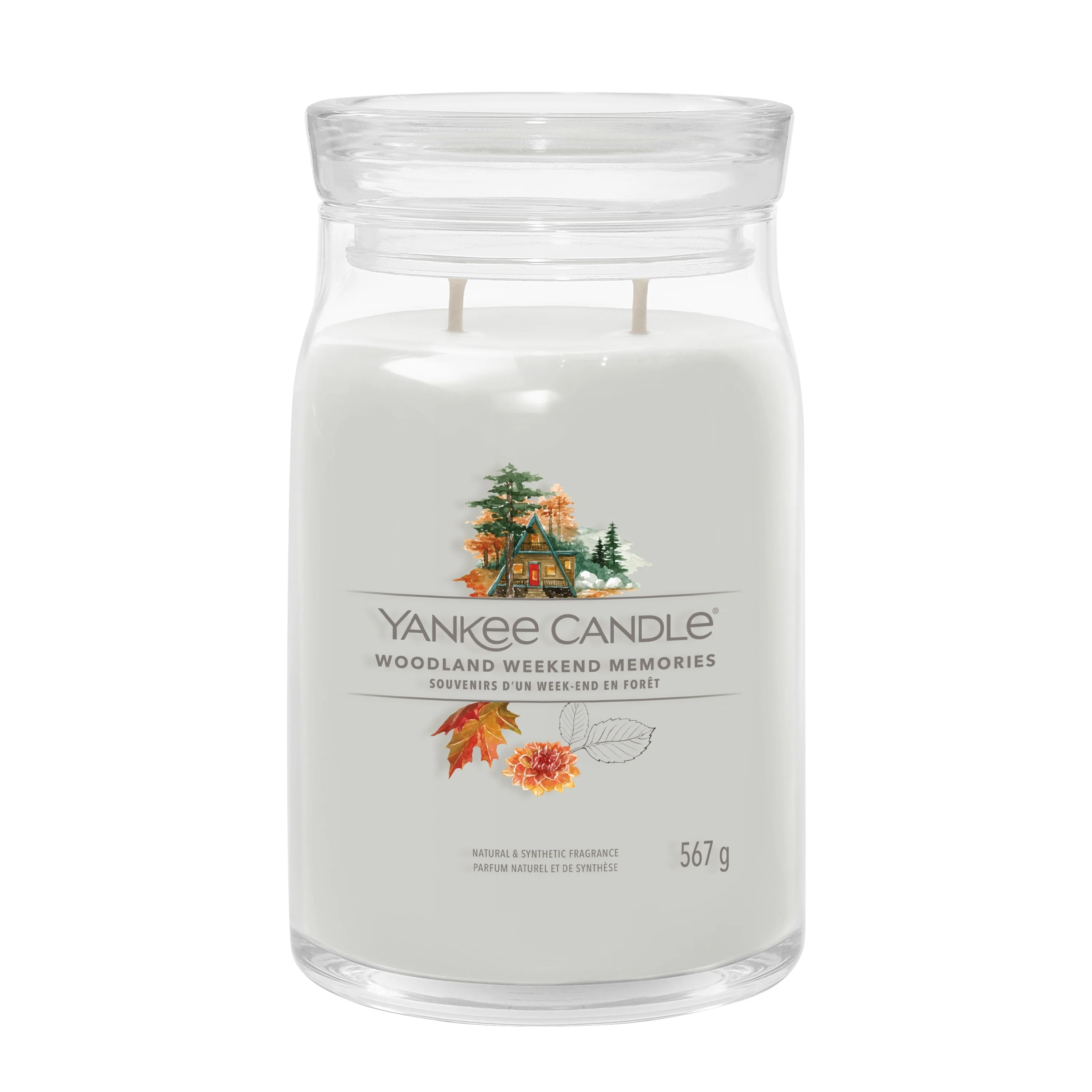 Signature Jar Candles Woodland Weekend Memories - Candela Profumata