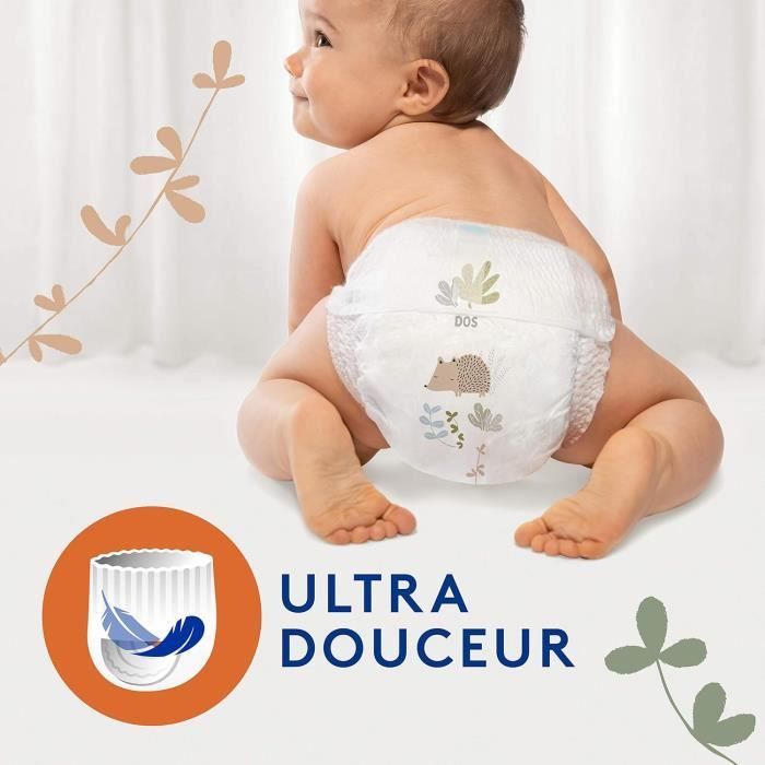 LOTUS BABY Windeln mit natürlicher Weichheit, Größe 5 (12–20 kg), 1-Monats-Packung