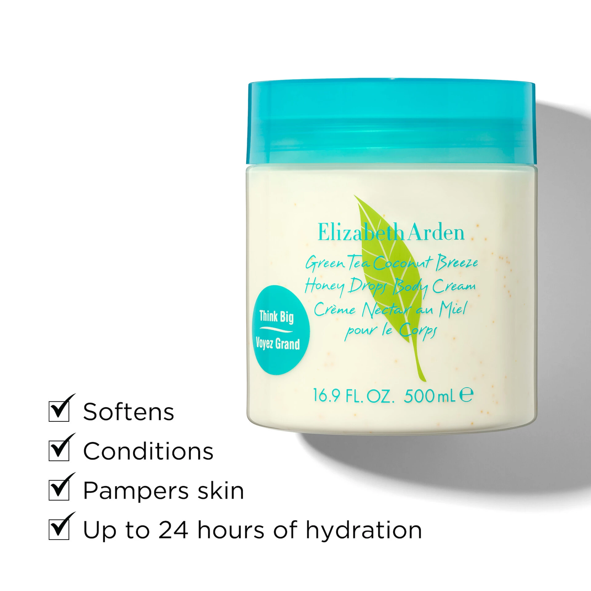 Zöld tea kókuszos szellő testápoló krém 500 ml - Elizabeth Arden