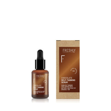 Freshly Cosmetics Sjokolade Selvbruningskrem for ansiktet 30 ml