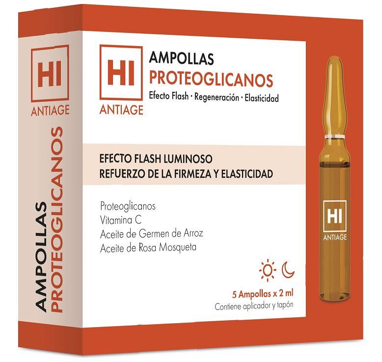 Hi Antiage Proteoglycan Ampoules Krémy proti vráskam a starnutiu