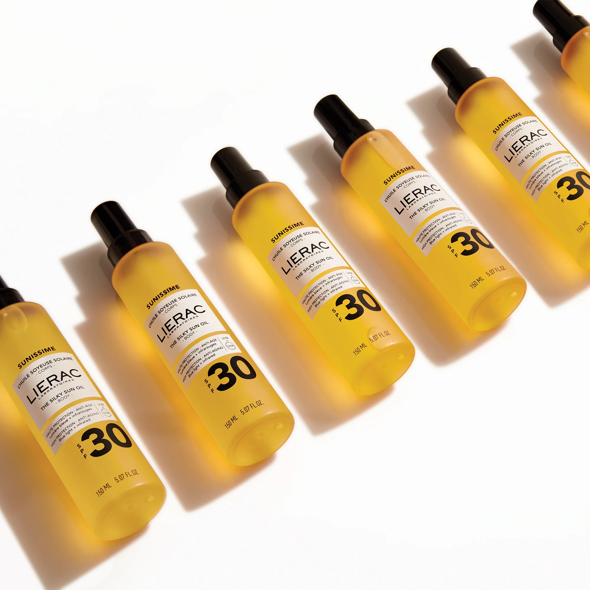 Sunissime L'Olio Solare Setoso Corpo SPF30 - Olio solare corpo alta prot., Spray solare corpo alta prot.