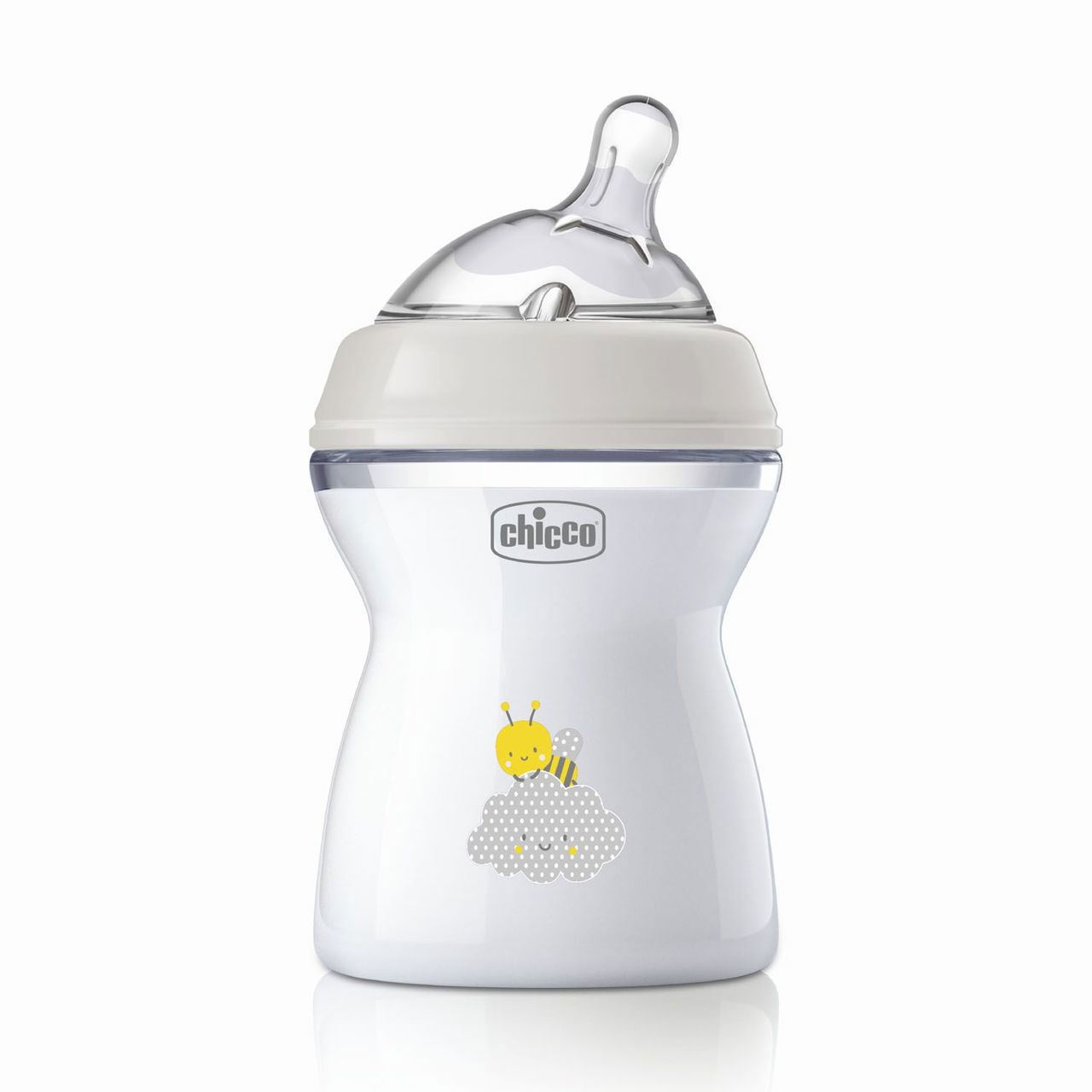 Biberon din silicon NaturalFeeling 250 ml, 2 luni+