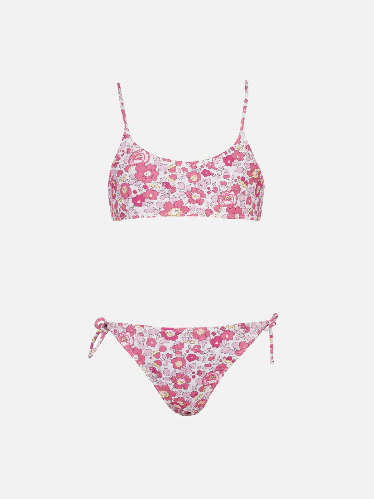 Bikini a bralette double face da bambina Jaiden | REALIZZATO CON TESSU