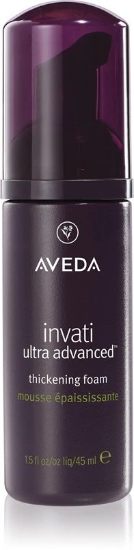 „Aveda Invati Ultra Advanced™“ tankinamosios formavimo putos suteikia apimties nuo šaknų.