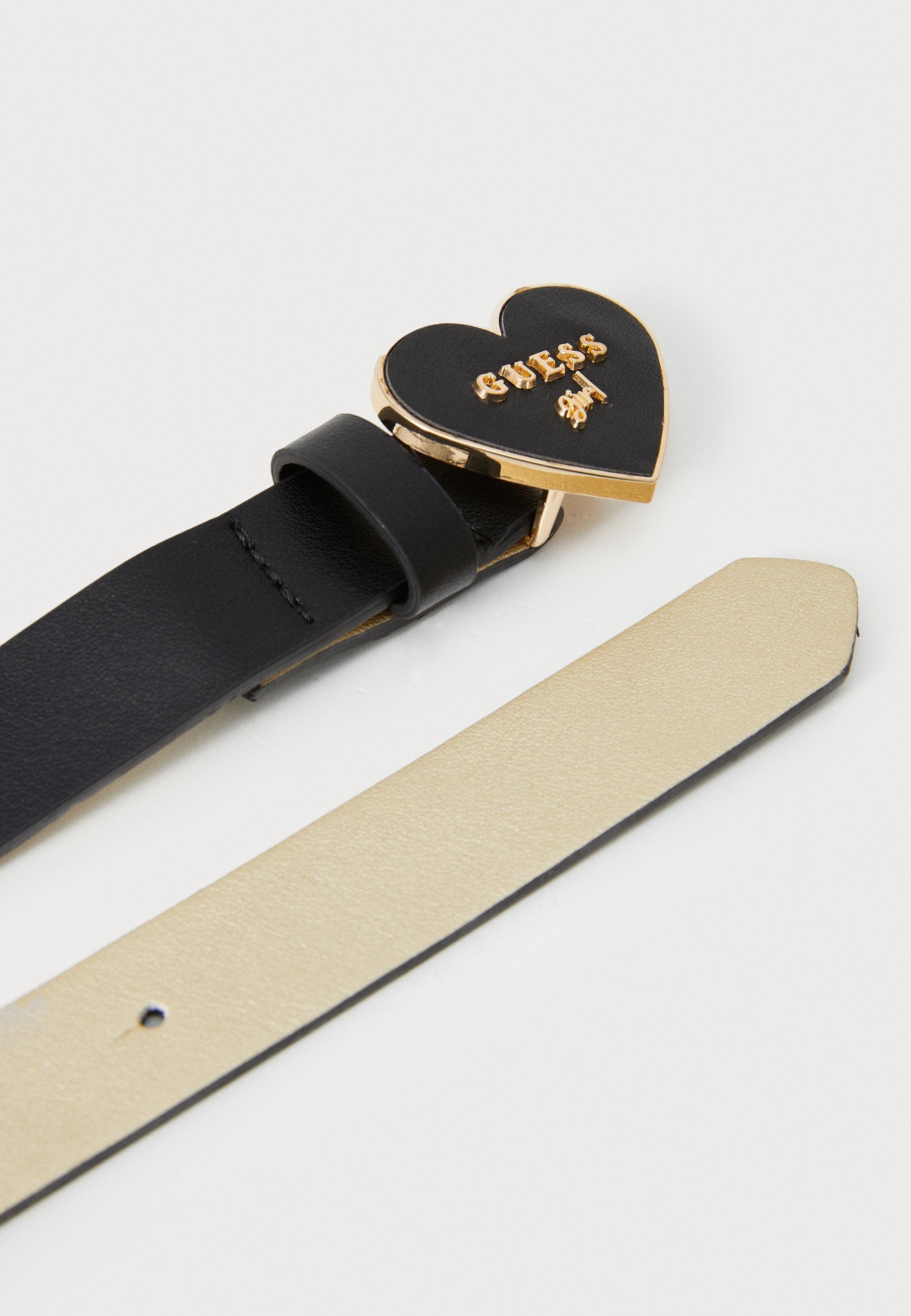 Guess riem - gitzwart