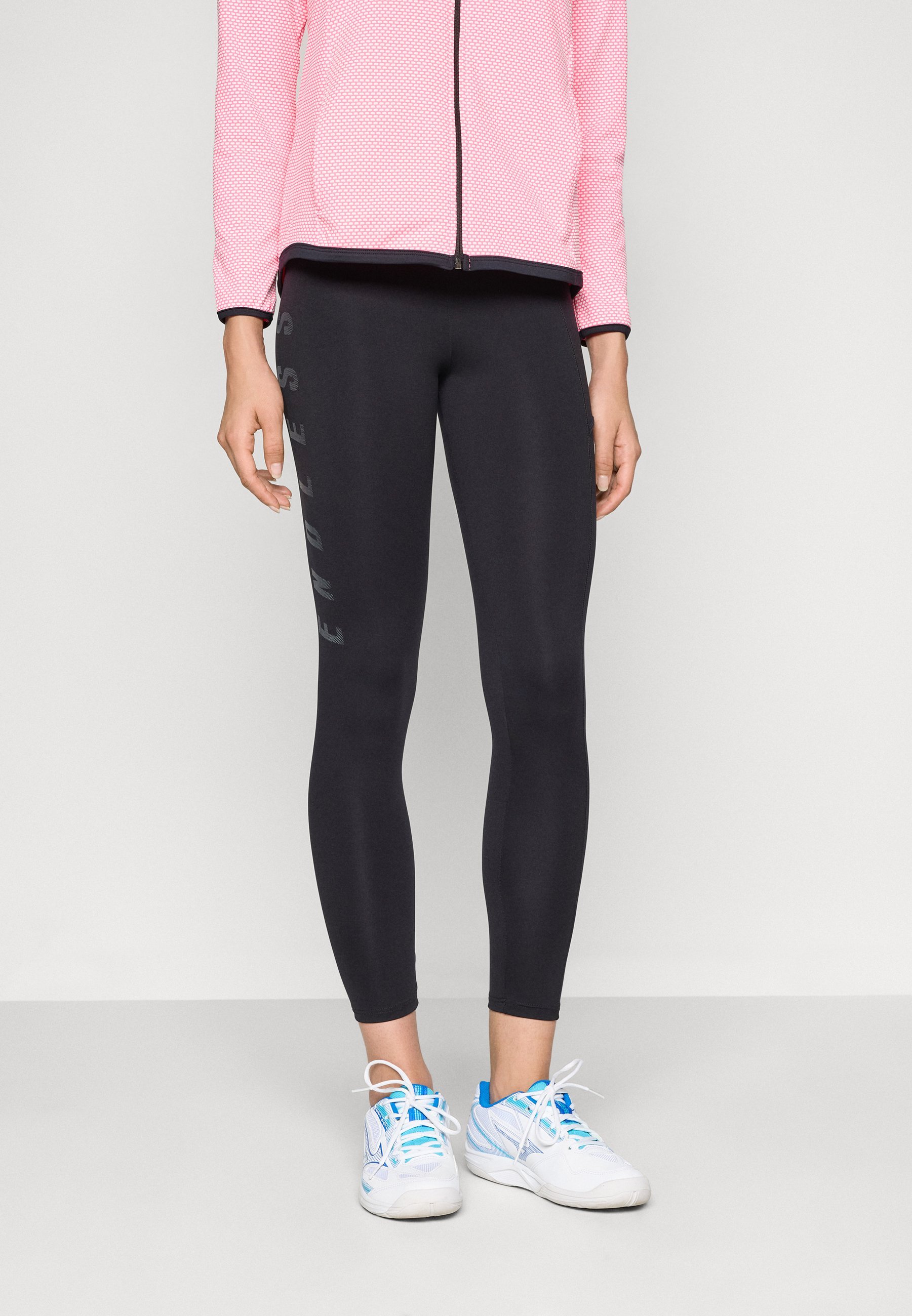Endless MALLAS CROSS POCKET Leggings - schwarz