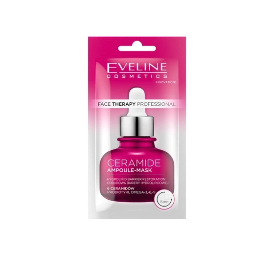 Eveline Cosmetics Face Therapy Professional Ceramide maska-ampułka do twarzy 8 ml