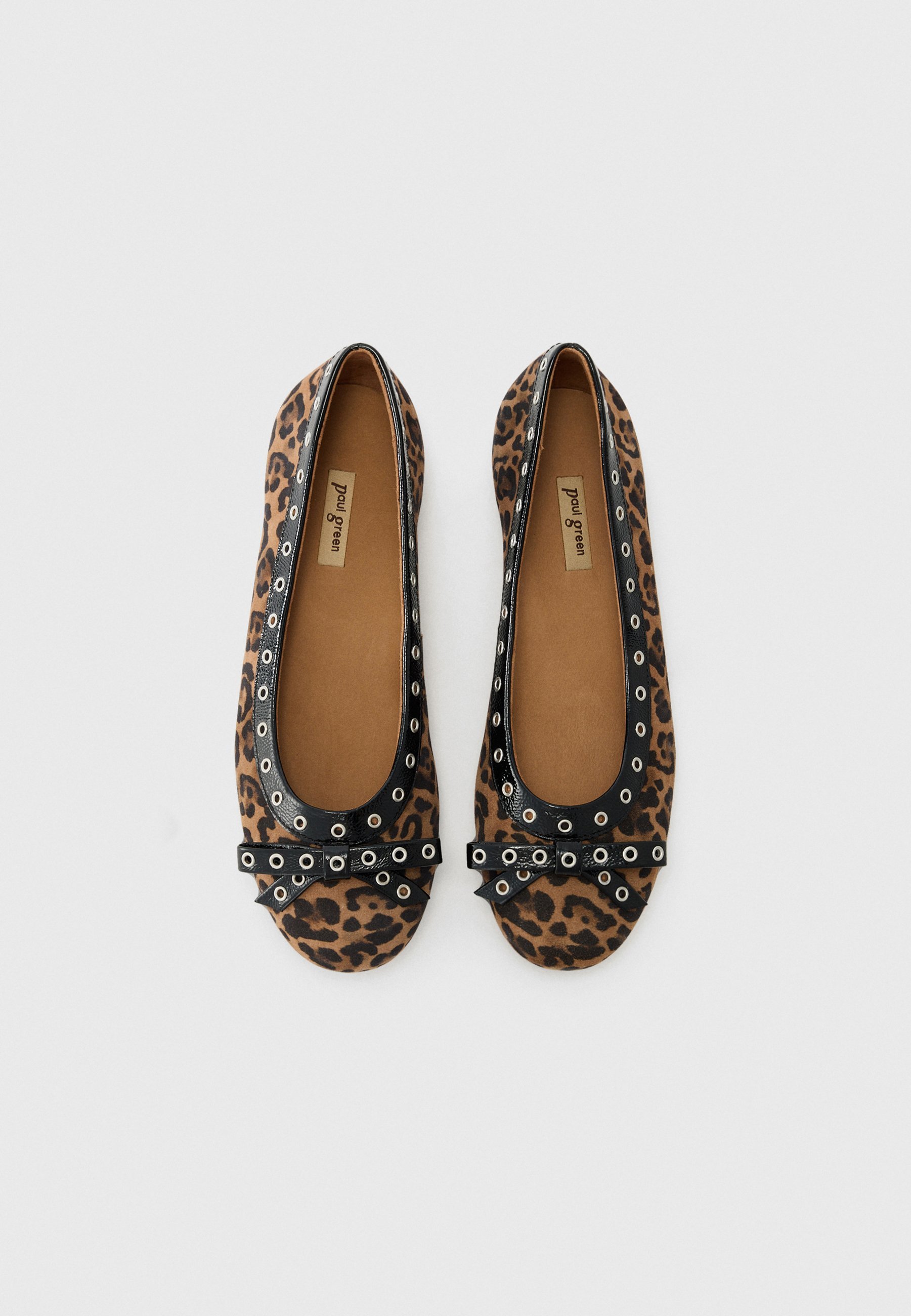 Ballerine Paul Green - nero/marrone