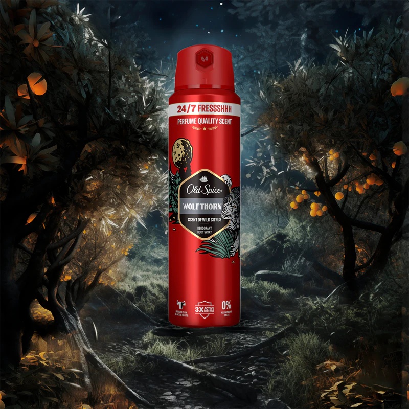 Old Spice Wolfthorn дезодоранс спреј за мушкарце