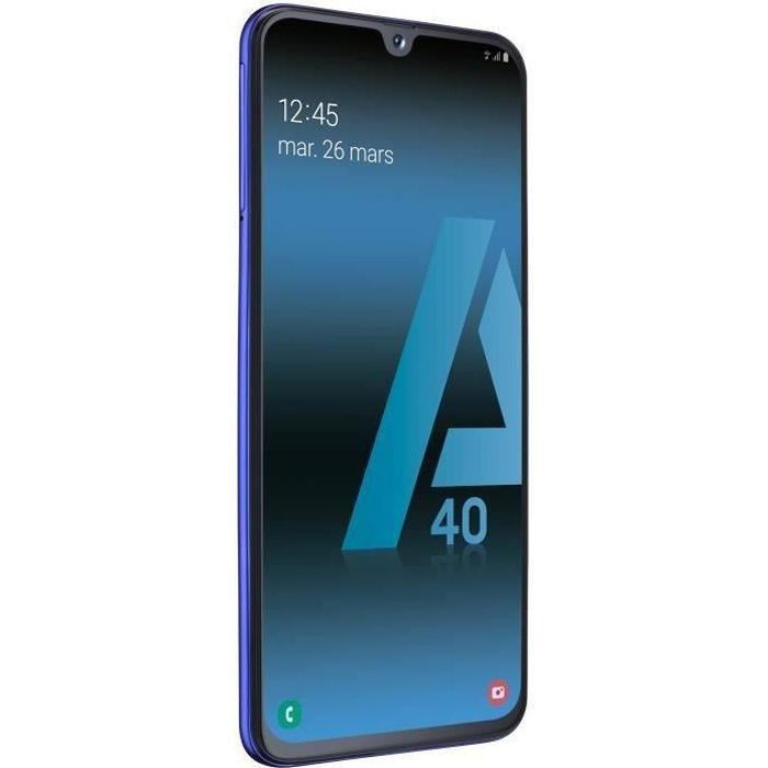 SAMSUNG Galaxy A40 64GB Blue - Dual SIM - Refurbished - Very good condition