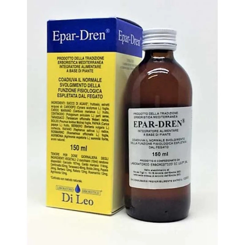 LEO'S KRUIDENLABORATORIUM Epar Dren 150 ml Reinigingsfunctie