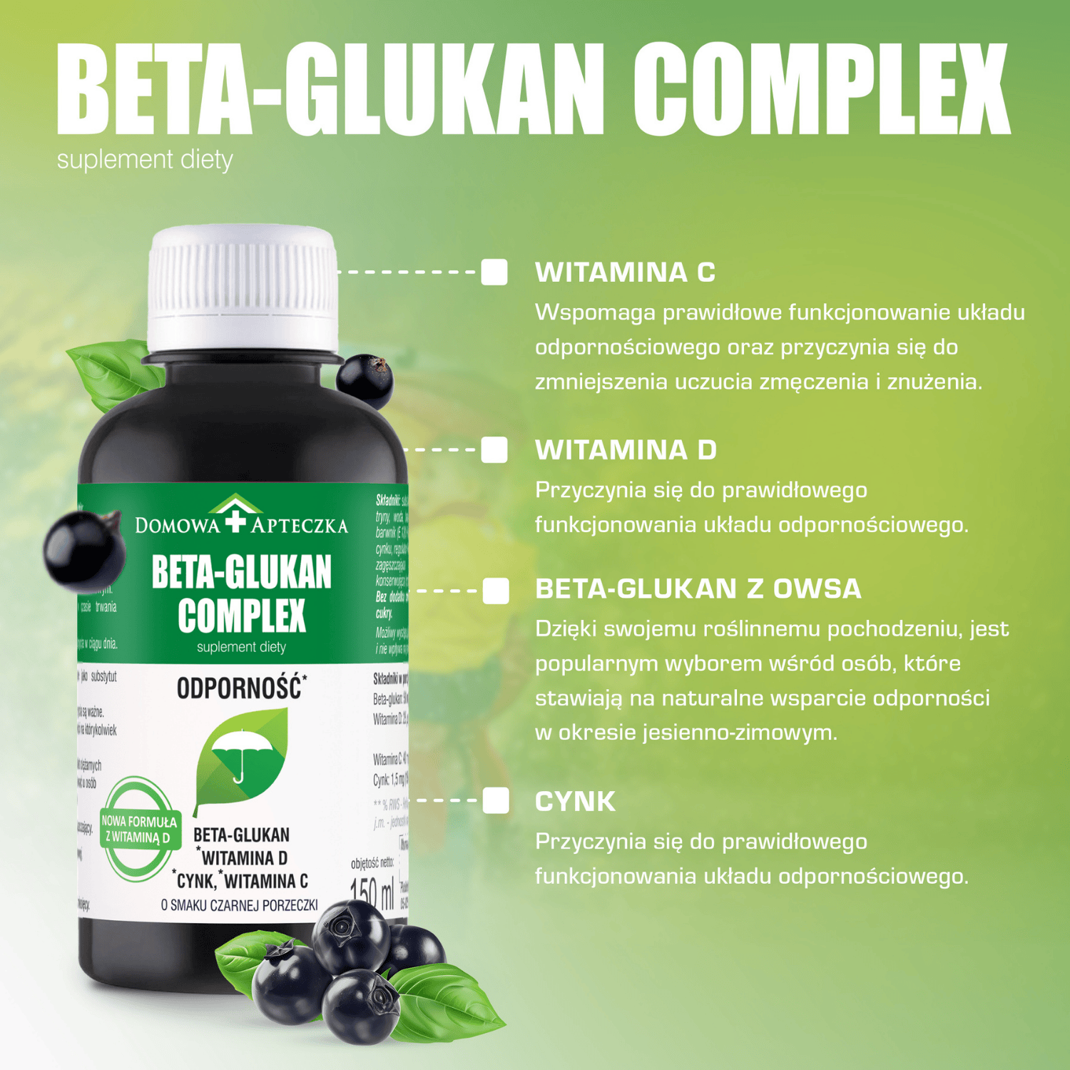 Hausapotheke Beta-Glucan-Komplex