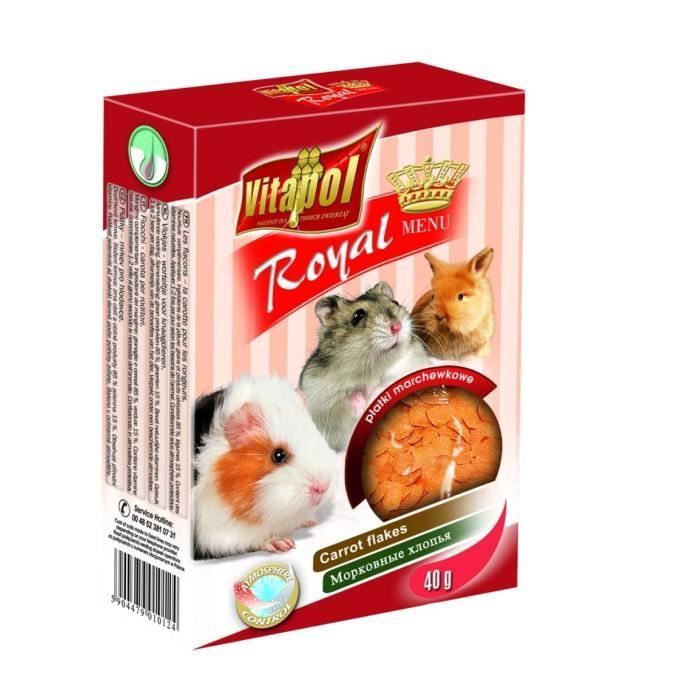 Snack - VITAPOL ZVP-1012 - 40 g - Hámster, ratón, conejo - Vitaminas B1, B2, B6, C, E, H, K