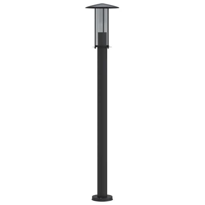 Vloerlamp voor buiten - HELLOSHOP26 - 3 stuks - Roestvrij staal - IP44 - 100 cm