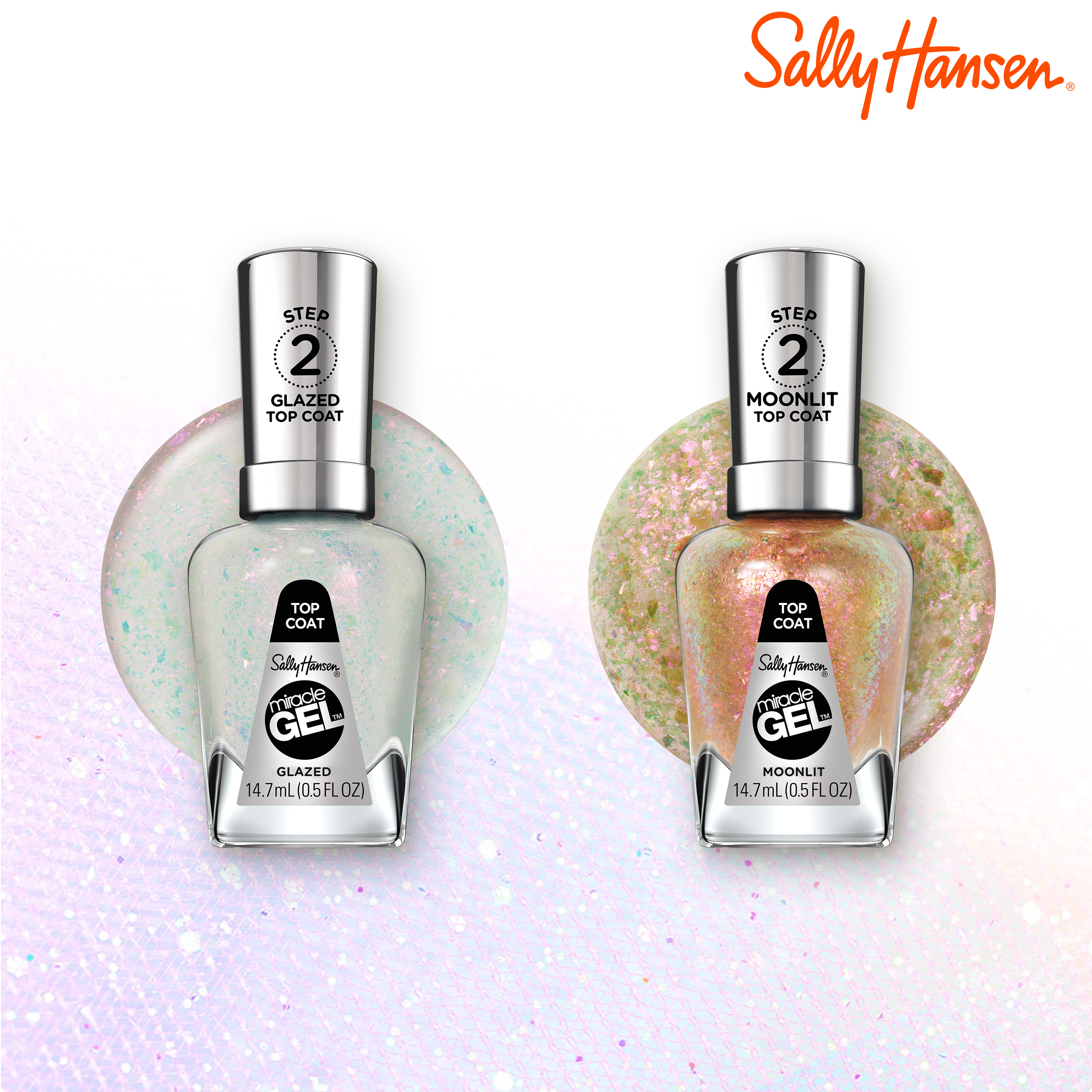 Miracle Gel Esmalte de Uñas Top Coat Moonlit Nadlakovi i bazni premazi