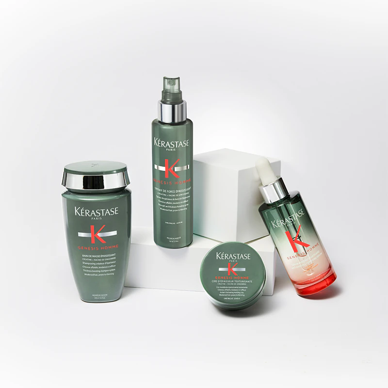 Kérastase Genesis Homme Bain de Masse Epaississant posilující šampon proti vypadávání vlasů pro muže