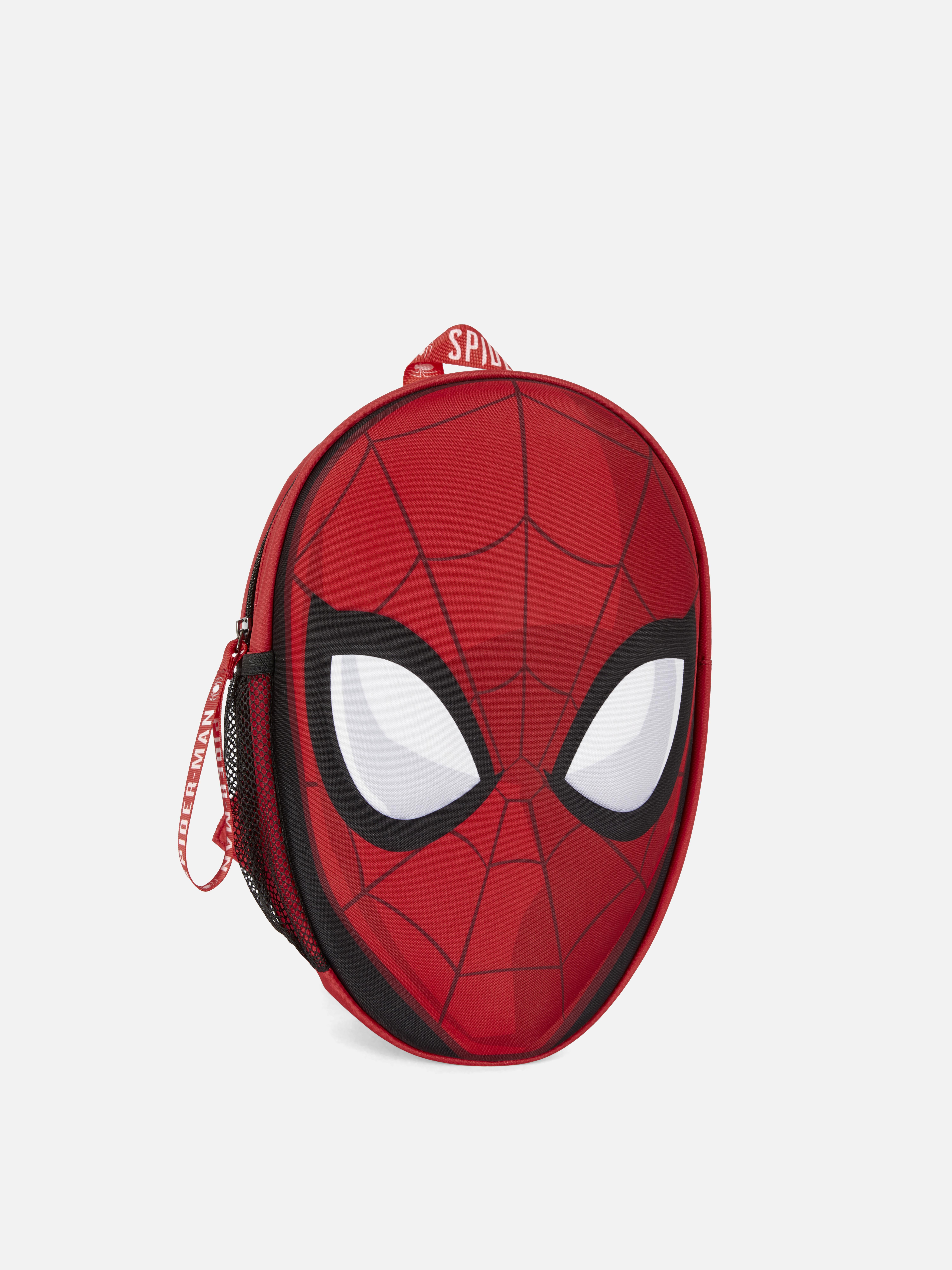 Rucsac MARVEL Spider-Man Un rucsac cu supereroi, cu bretele de umăr, buzunar din plasă și mâner superior
