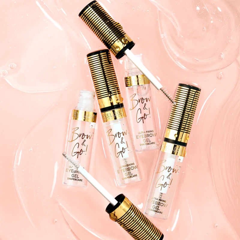 Eveline Cosmetics Brow & Go! uzacu fiksācijas gels