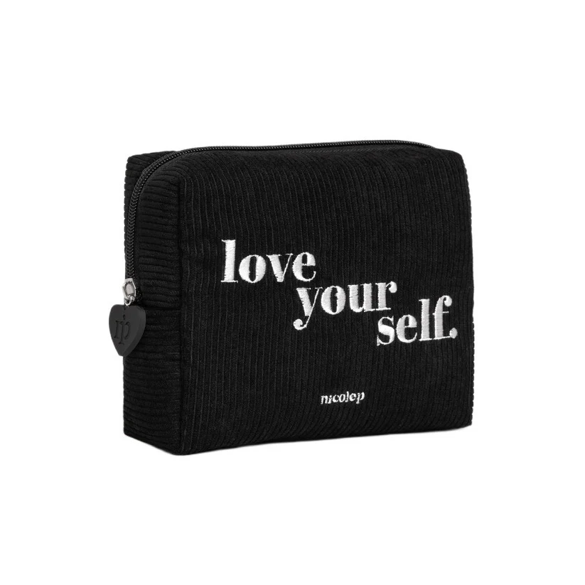 Accessori Corduroy Beauty - Black - Beauty Case
