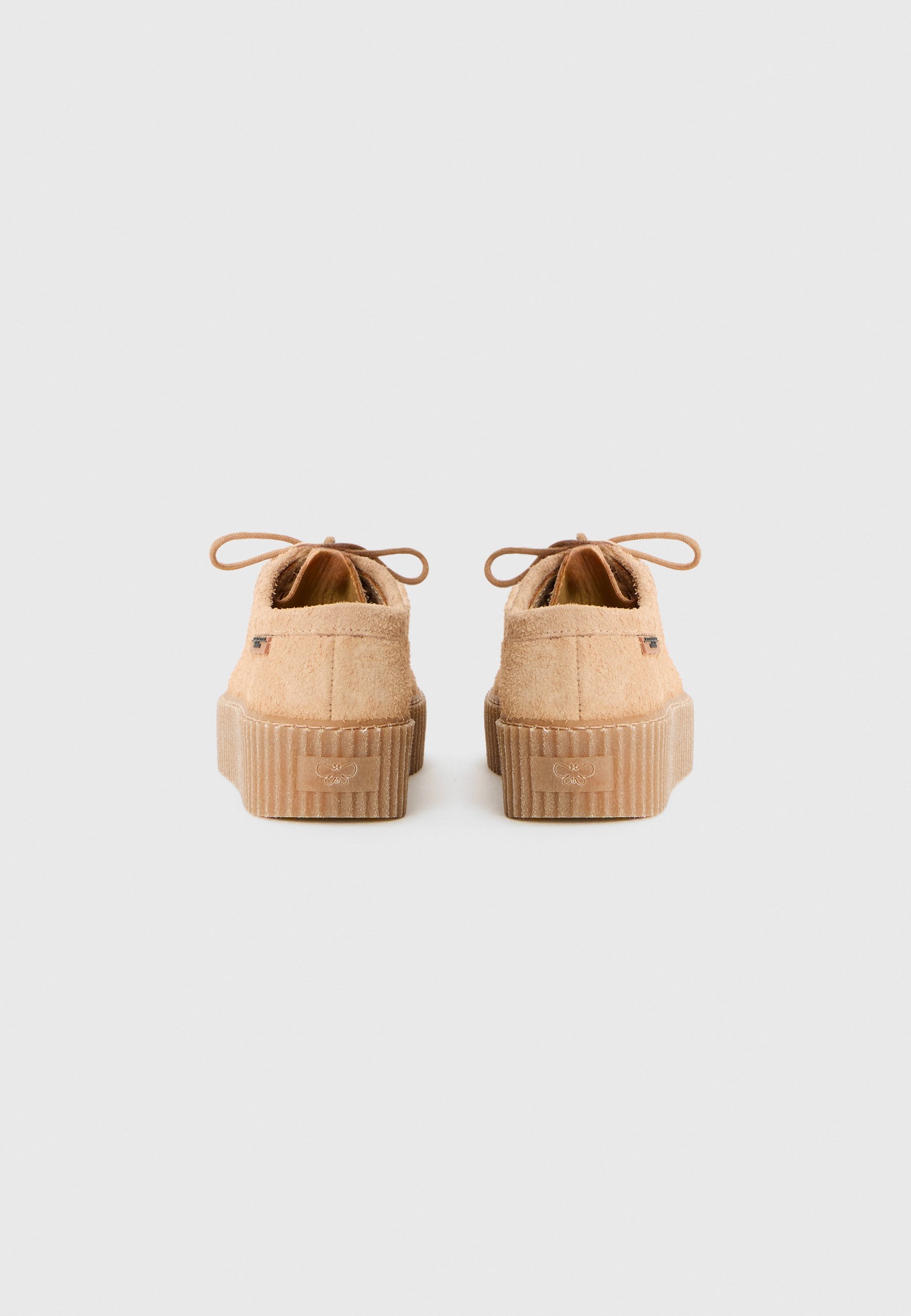 WEEKEND MaxMara KAPOKNEW - Buty żeglarskie - beżowe