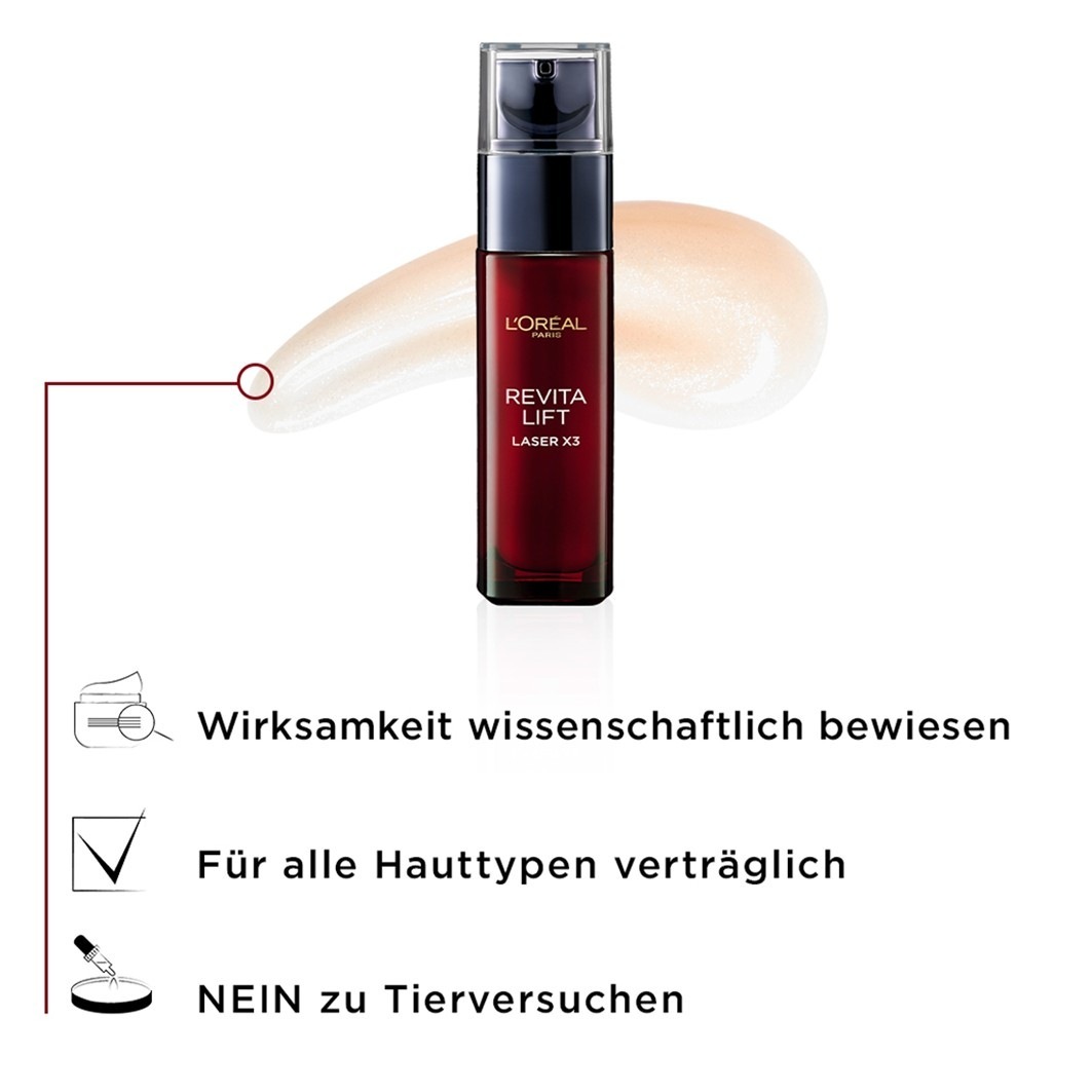 L'Oréal Paris Serum protiv starenja Revitalift Revitalift Laser X3 Serum protiv starenja - 30 ml