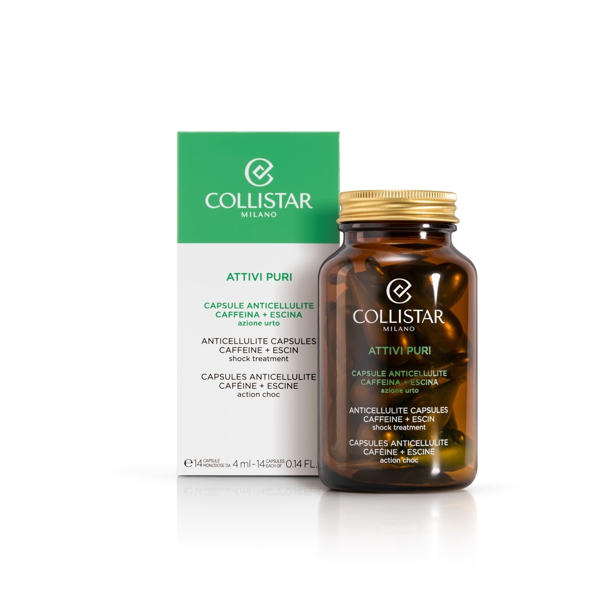 Collistar Pure Actives Capsules anticellulite Caffeine + Escine