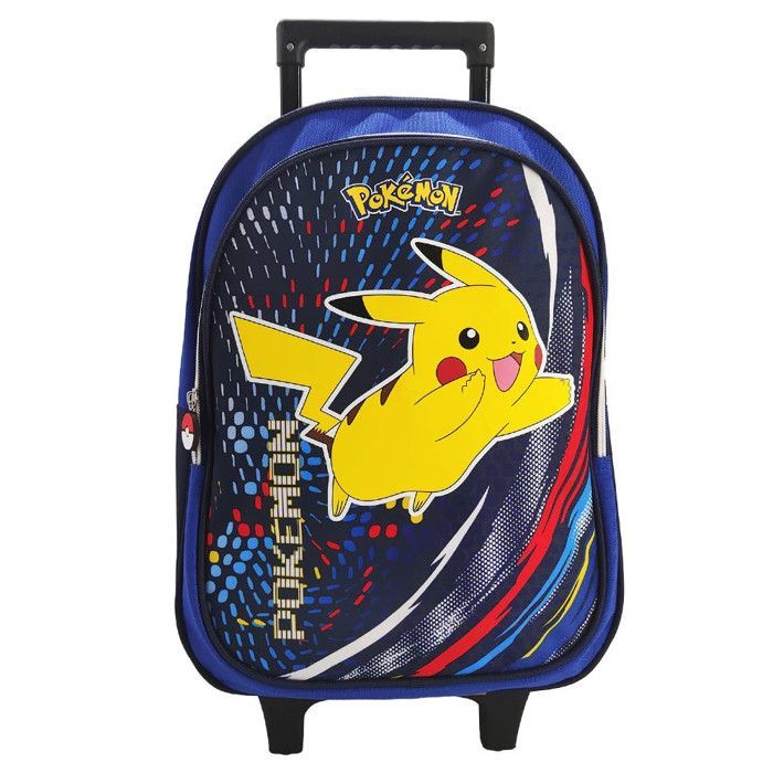 Sac à dos à roulette POKEMON Pickachu 1 compartiment