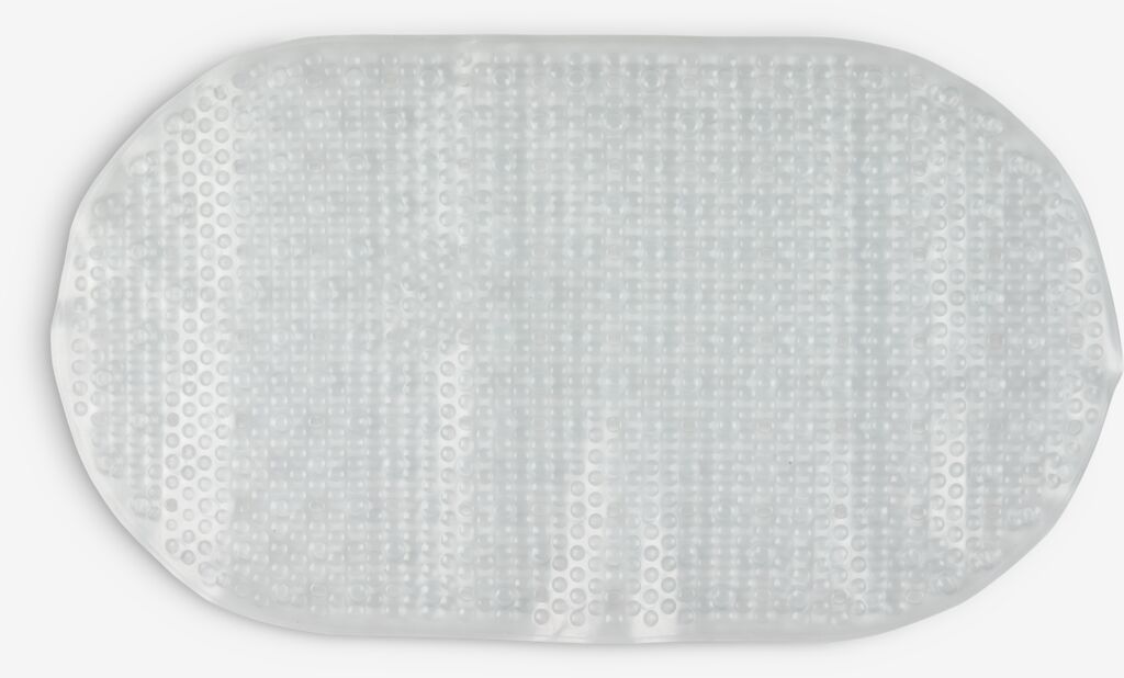 OLEBY osnovna OLEBY preproga za kad 39x69 cm prozorna