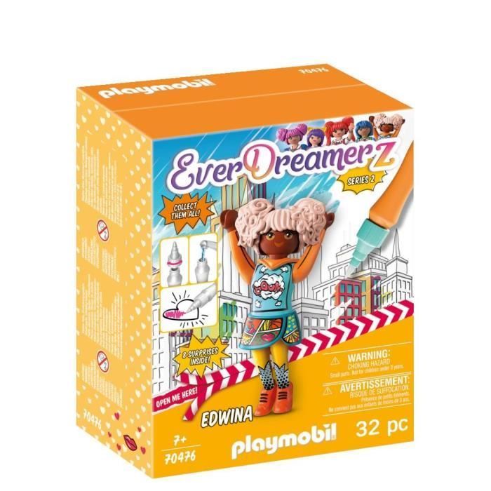 PLAYMOBIL - Everdreamerz - Edwina BD - Bracelet et feutre spécial inclus