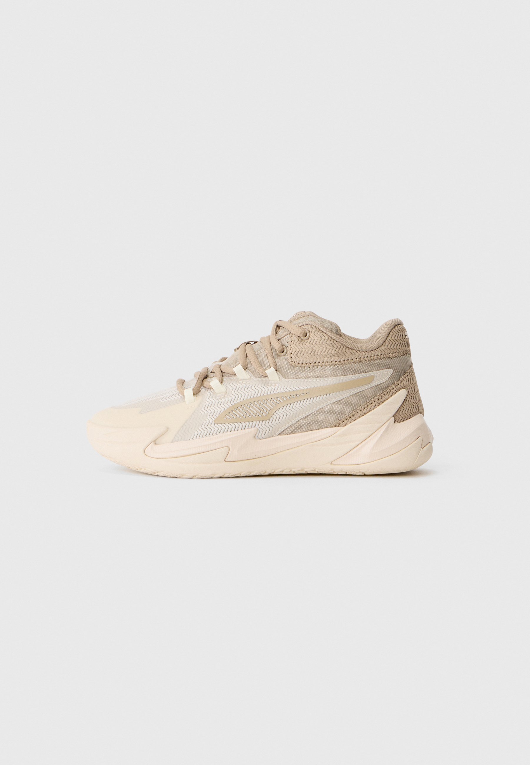 Puma DAGGER UNISEX - Basketbalschoenen - alpine snow/ice coffee