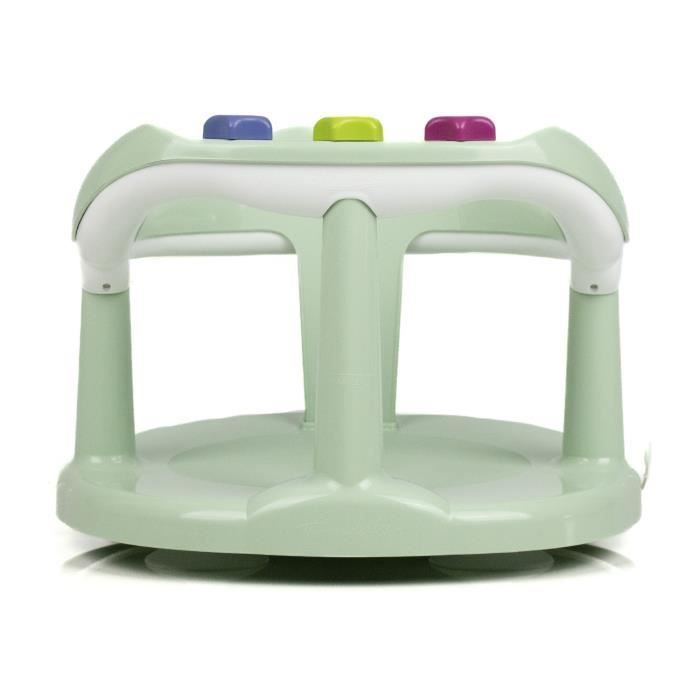 Anello da bagno per bambini THERMOBABY AQUABABY, colore verde celadon - Giocattolo blu - Prodotto in Francia