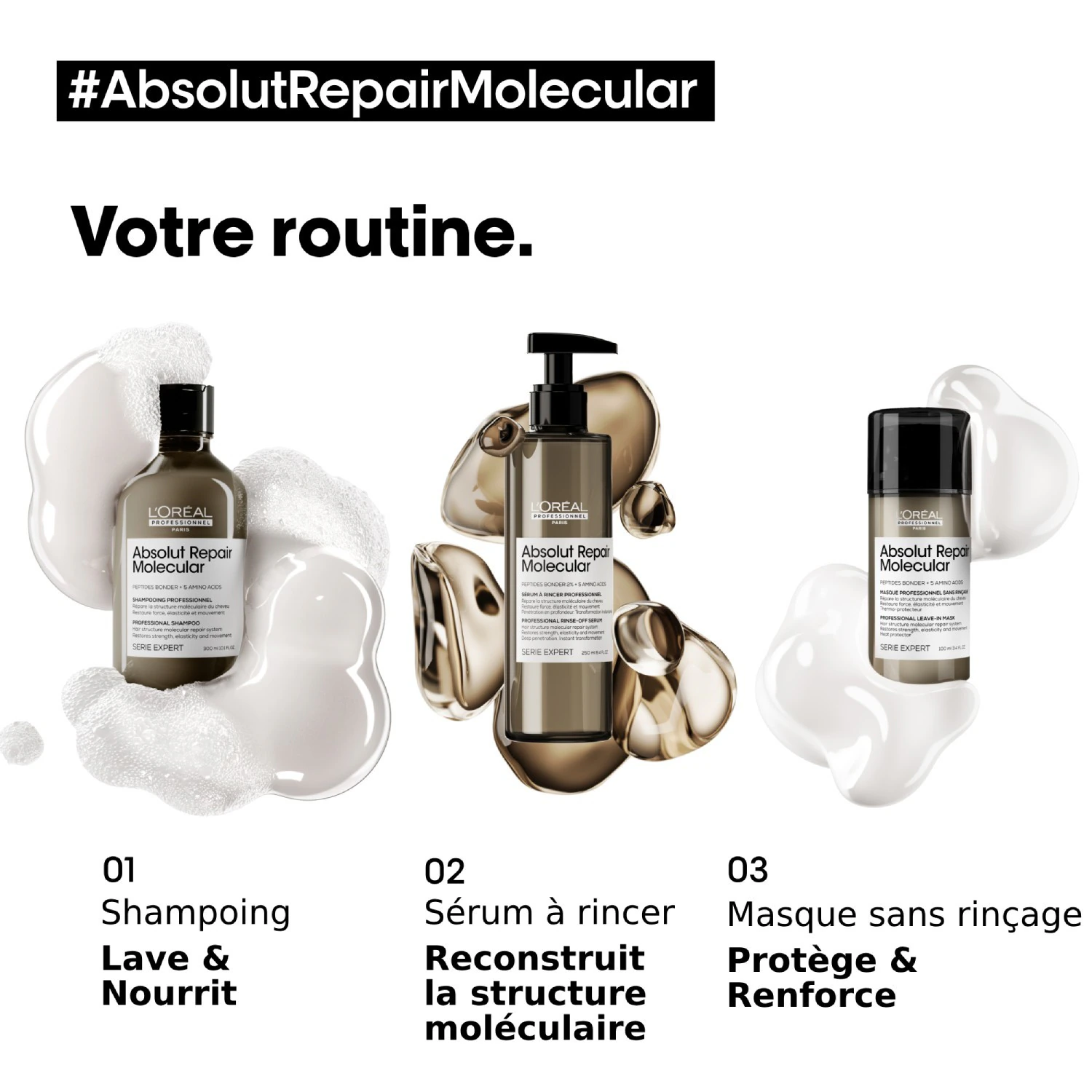 L´Oréal Professionnel Paris Molecular Hair Shampoo