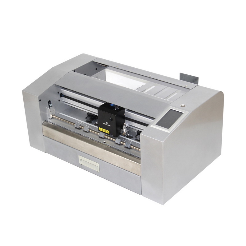Machine de découpe automatique en continu pour étiquettes autocollantes A3, largeur de coupe : 320 mm