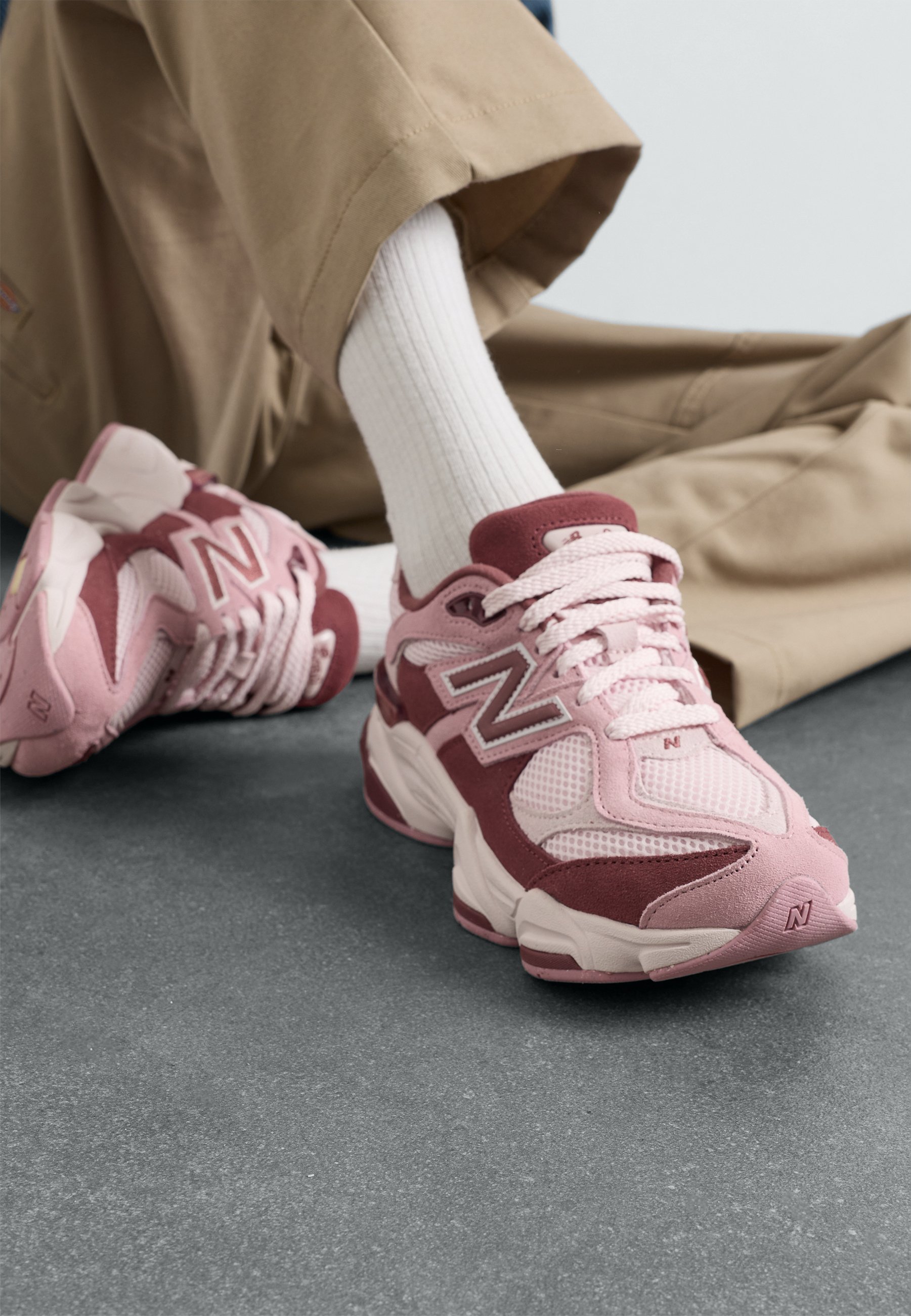 New Balance 9060 - Baskets - rose granit