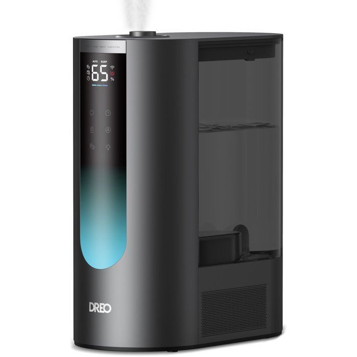 Humidificador - DREO - 813S - Depósito de 6 L - 45 h de autonomía - Silencioso (28 dB) - Calienta en 5 minutos