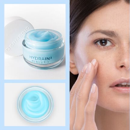 Dermedic arckrém-gél 50g Hydrain3 Hialuro