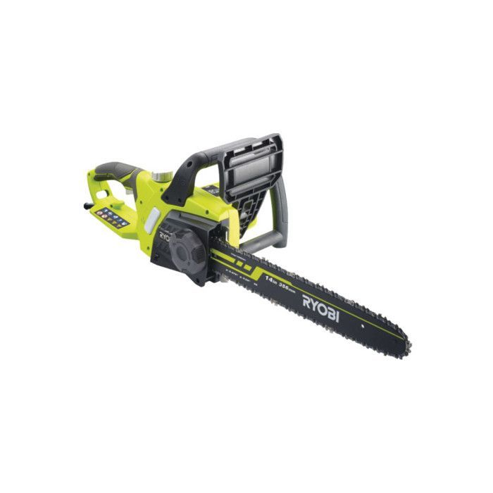 RYOBI - 1900W Chainsaw - 35cm guide bar - 15m/s - tool-free chain tensioner - 2nd chain included - RCS1935B2C