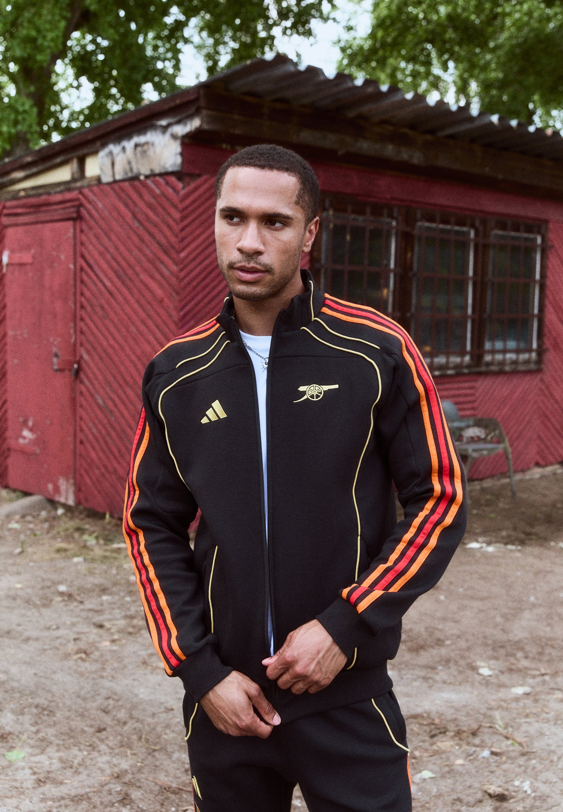 Giacca da allenamento adidas Performance ARSENAL FC X NTS UBP DOUBLEKNIT TRACK TOP - nera