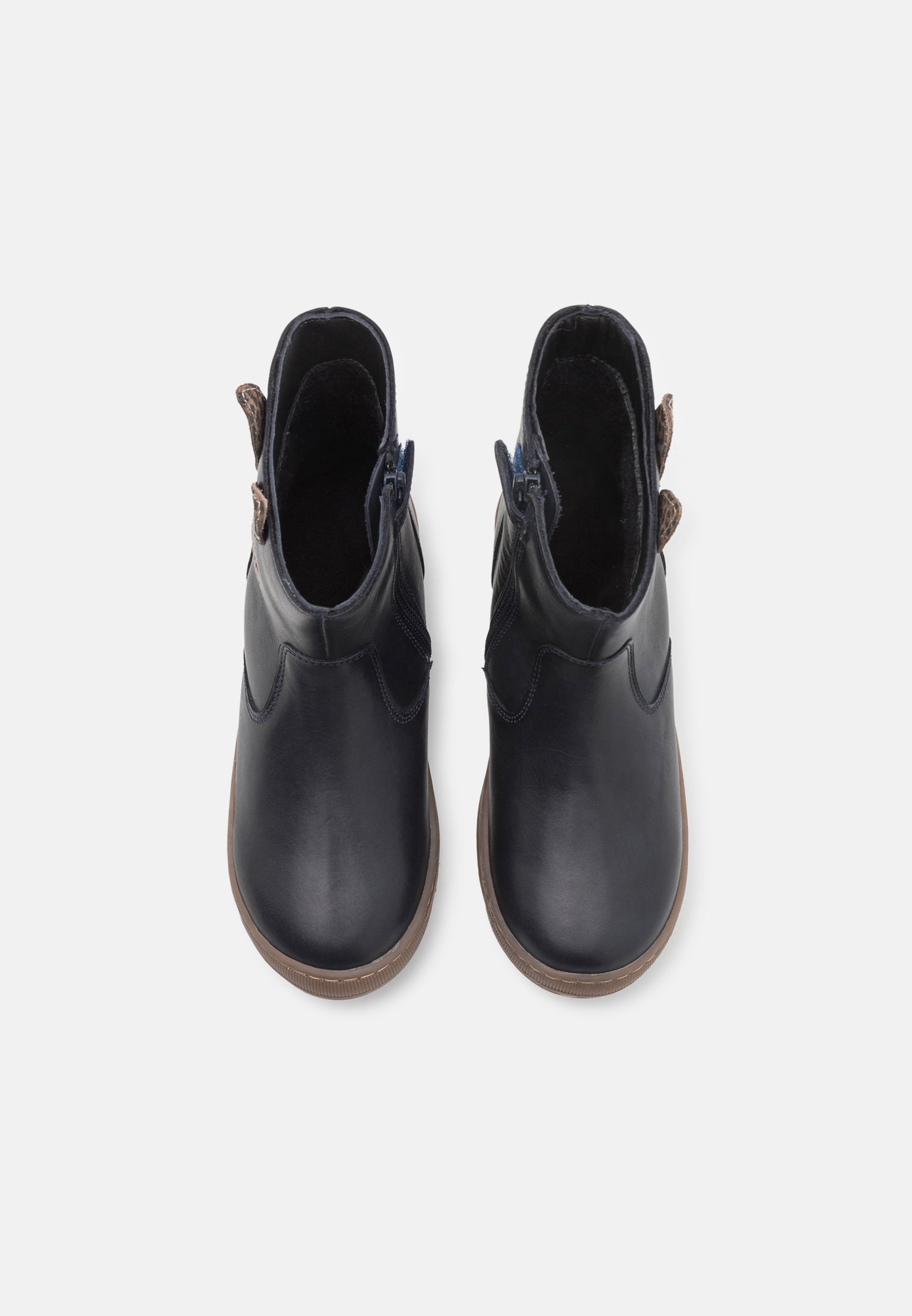 Friboo LEATHER - Stivaletti classici - blu scuro