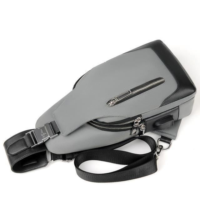 Bolso de hombro para hombre + cartera, bolso de pecho impermeable, bolso bandolera de tela para el trabajo, compras, viajes, regalo de Navidad